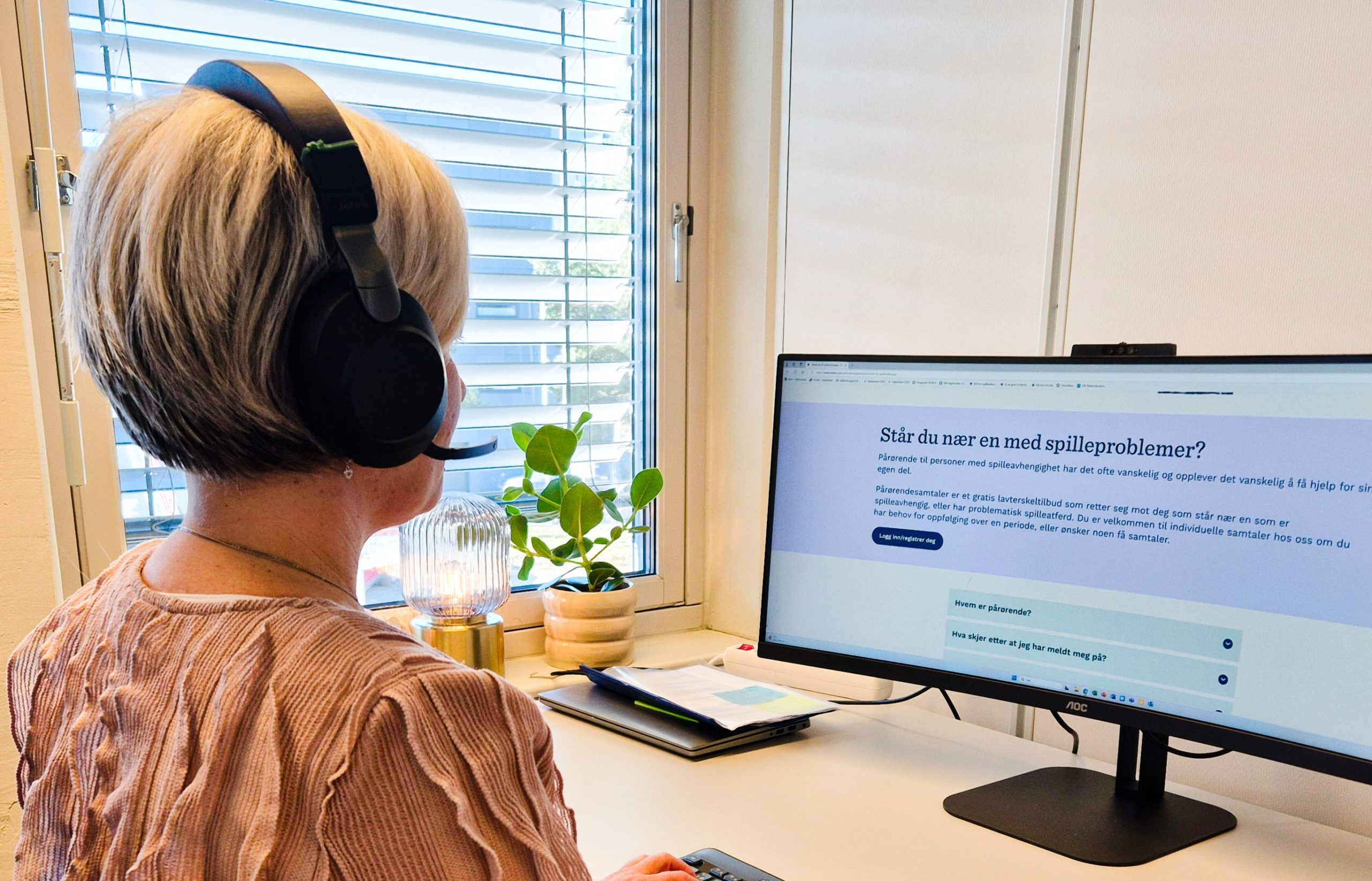 Nytt tilbud for pårørende til personer med spilleproblemer